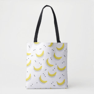 Bolsa Tote formação contínua de crianças frutas. Abstrato ge