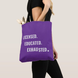Bolsa Tote Formada. Exausta. | Vida de Troca
