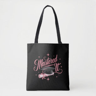 Bolsa Tote Formado Mestrado Graduado MBA Graduação