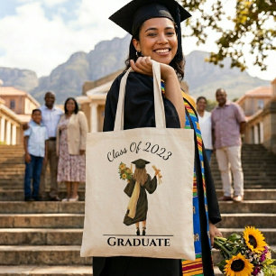 Bolsa Tote Formanda Menina Ano Personalizável