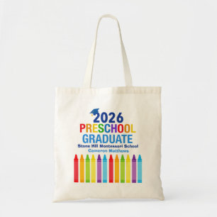Bolsa Tote Formando Pré-Escolar 2026 Personalizado Fofo