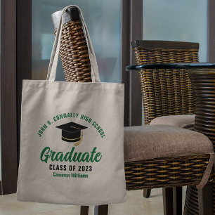 Bolsa Tote Formando Verde Personalizado para Graduação 2023