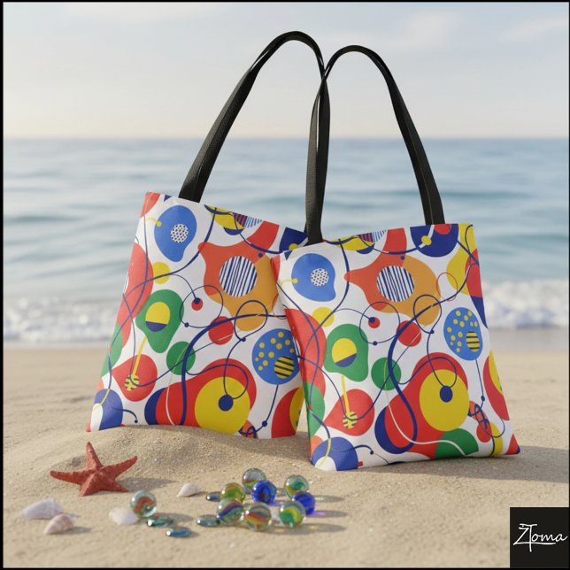 Bolsa Tote Formas Cinéticas (Criador carregado)