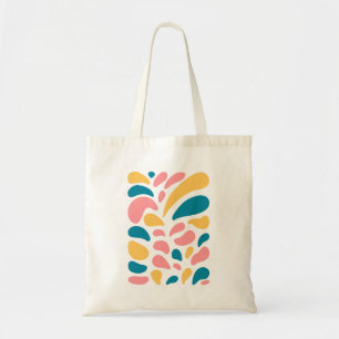 Bolsa Tote Formas de abstrato e Sacos de Tota Coloridos
