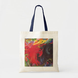 Bolsa Tote Formas de Luta de Franz Marc, Arte Fino Antigo
