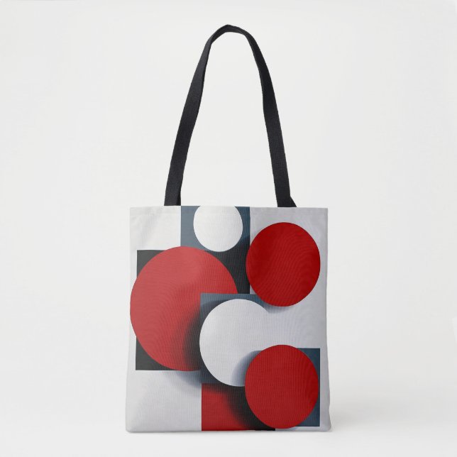 Bolsa Tote Formas geométricas abstratas (Frente)