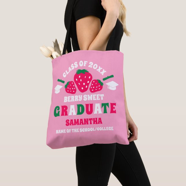 Bolsa Tote Formatação de Strawberry Berry Sweet (Close Up)