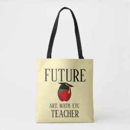 Bolsa Tote Formatação personalizada de futuros professores