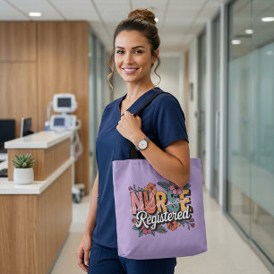 Bolsa Tote Formatura Personalizada de Enfermeira Graduada RN