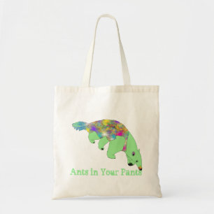 Bolsa Tote Formigas em sua arte verde engraçada do animal do