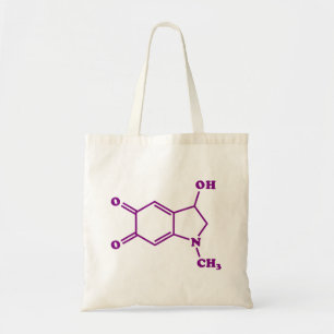 Bolsa Tote Fórmula Química Molecular Adrenocromática