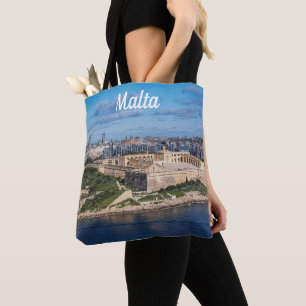 Bolsa Tote Fort Manoel e Sliema de La Valetta, Malta