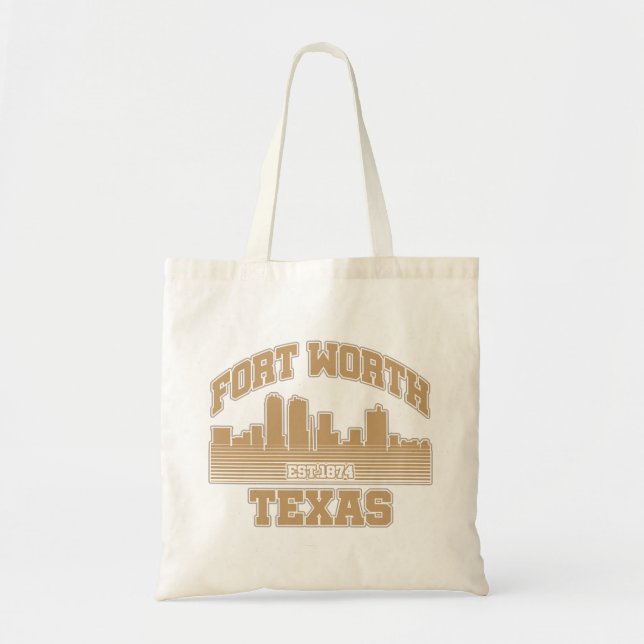 Bolsa Tote Fort Worth, Texas (Frente)
