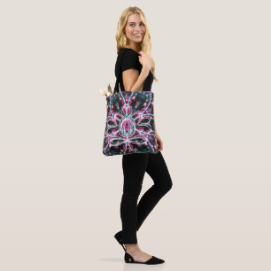 Bolsa Tote Fosforescência Zen Lotus