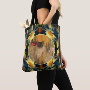 Bolsa Tote Foto Criada pela Flower amarela