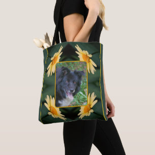 Bolsa Tote Foto Criada pela Flower amarela