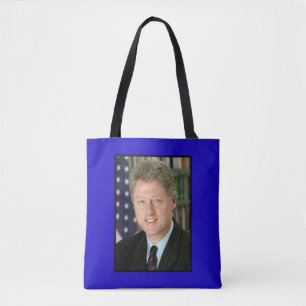 Bolsa Tote Foto da Casa Branca do Presidente Bill Clinton