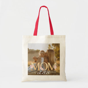 Bolsa Tote Foto da mãe personalizada