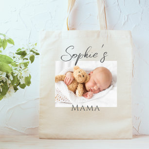 Bolsa Tote Foto da mamãe personalizada