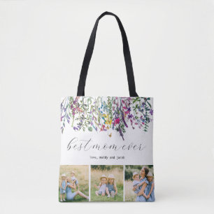 Bolsa Tote Foto da Melhor Mãe Moderna