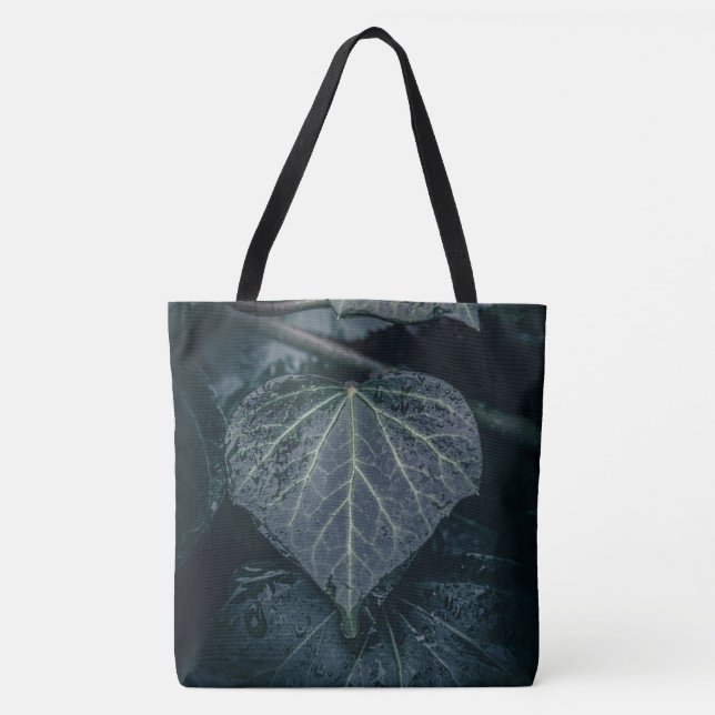 Bolsa Tote Foto Dark Ivy Nature (Frente)