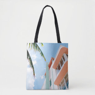 Bolsa Tote Foto de baixo ângulo de construção de concreto