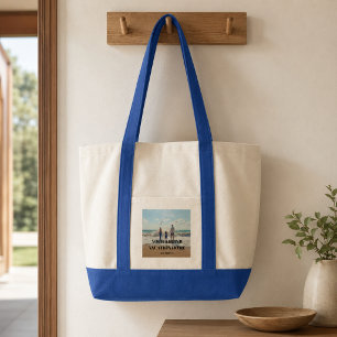Bolsa Tote Foto de casa de férias para alugar para hóspedes d