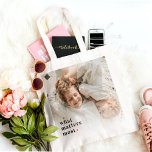 Bolsa Tote Foto de Colagem Moderna Que Importa Mais Presente<br><div class="desc">Foto de Colagem Moderna Que Importa Mais Presente Familiar</div>