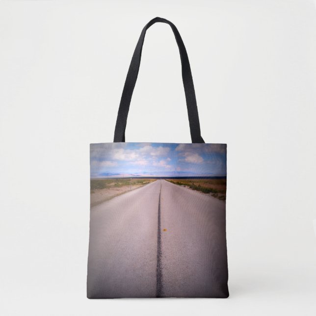 Bolsa Tote Foto de Férias de Viagem Rodoviária (Frente)