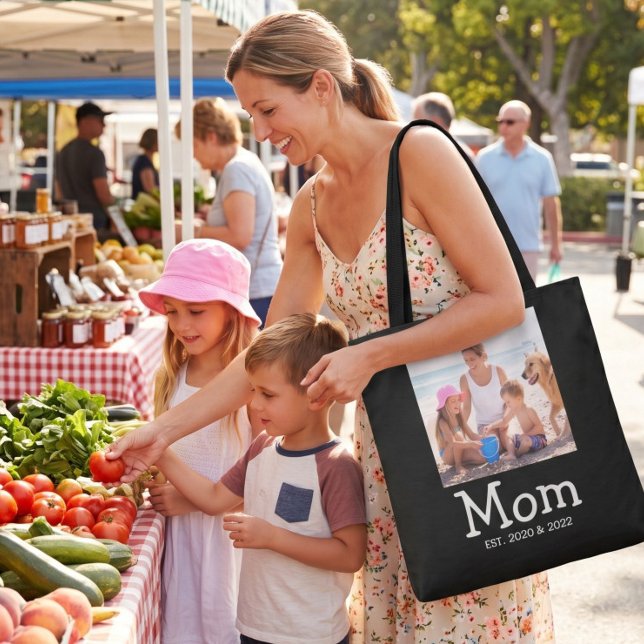 Bolsa Tote Foto de Fonte Divertida e Caprichosa em Branco da  (Criador carregado)