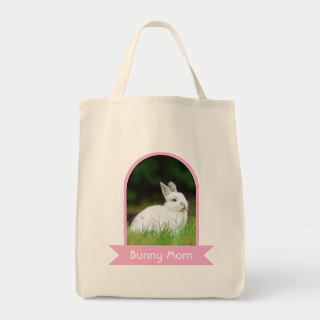 Bolsa Tote Foto de Mãe Coelho  (Frente)