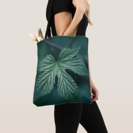 Bolsa Tote Foto de Natureza Verde Folha