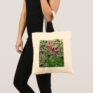 Bolsa Tote Foto de Primavera das bonito Fadas (Epimedium)