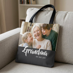 Bolsa Tote Foto de Roteiro Estabelecido pela Vovó