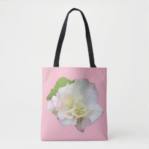 Bolsa Tote Foto de uma floração de hibisco mutável
