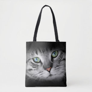 Bolsa Tote Foto do Cat Personalizada