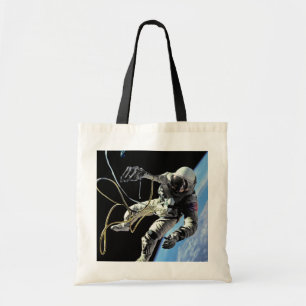 Bolsa Tote Foto do primeiro passeio espacial do astronauta am