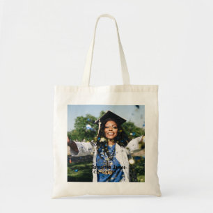Bolsa Tote Foto e Nome Personalizados de Formatura