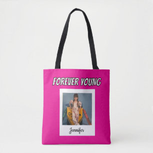 Bolsa Tote Foto para Jovem Vintage