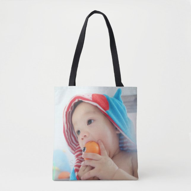 Bolsa Tote Foto personalizada (Frente)
