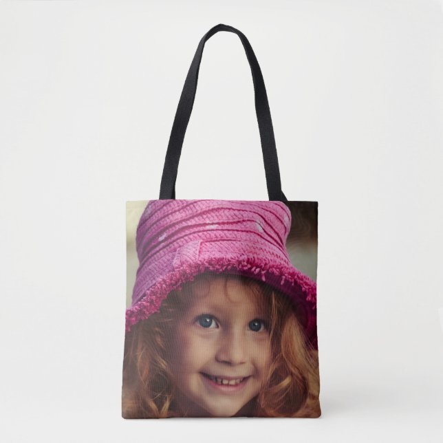 Bolsa tote foto personalizada (Frente)