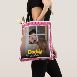 Bolsa Tote Foto personalizada da família com presentes person