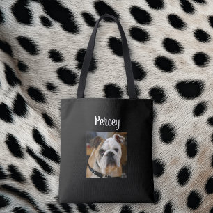 Bolsa Tote Foto personalizada de cão  