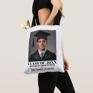 Bolsa Tote Foto Personalizada de Formatura Graduado de 2026 O