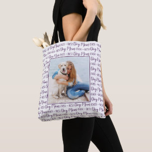 Bolsa Tote Foto personalizada - Melhor Cachorro Mãe