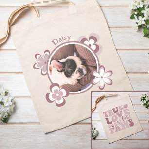 Bolsa Tote Foto Personalizada Retroativa Da Mãe De Cão