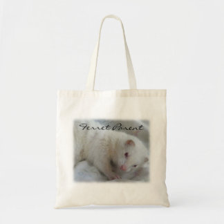 Bolsa Tote Foto White Albino Ferret