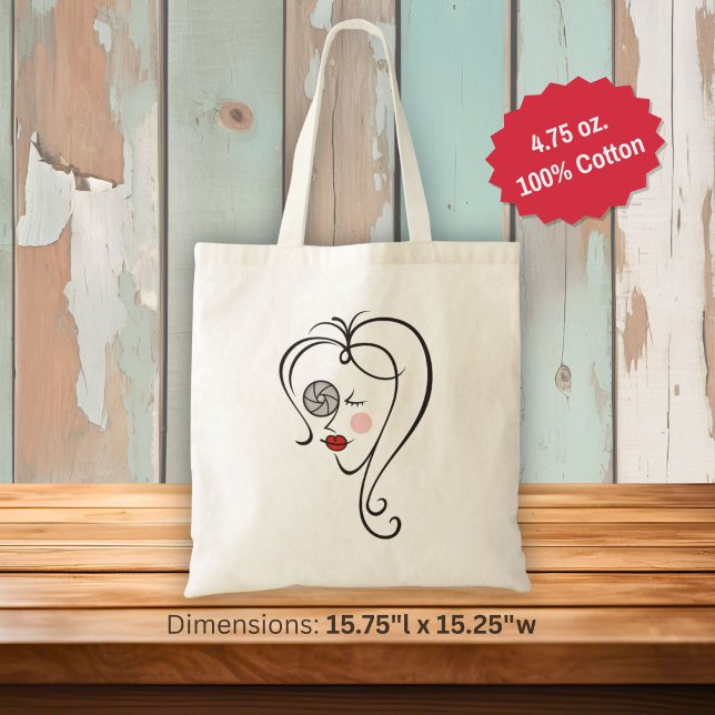 Bolsa Tote Fotógrafa (Criador carregado)