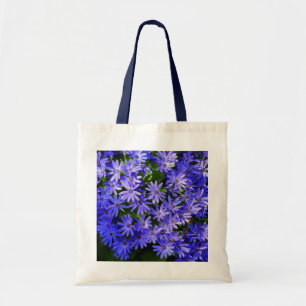 Bolsa Tote Fotografia da Natureza das Flores Azuis