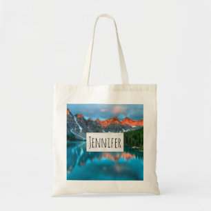 Bolsa Tote Fotografia da Paisagem Cênica de Montanha
